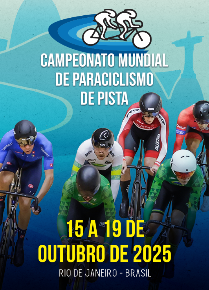 Banner Campeonato Mundial de Paraciclismo de Pista